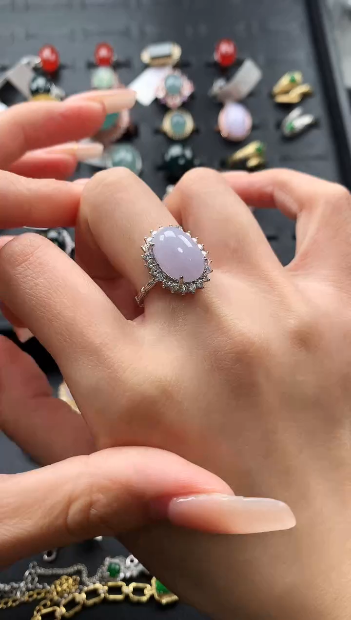 【闪购商品】翡翠戒指未镶嵌54754754
