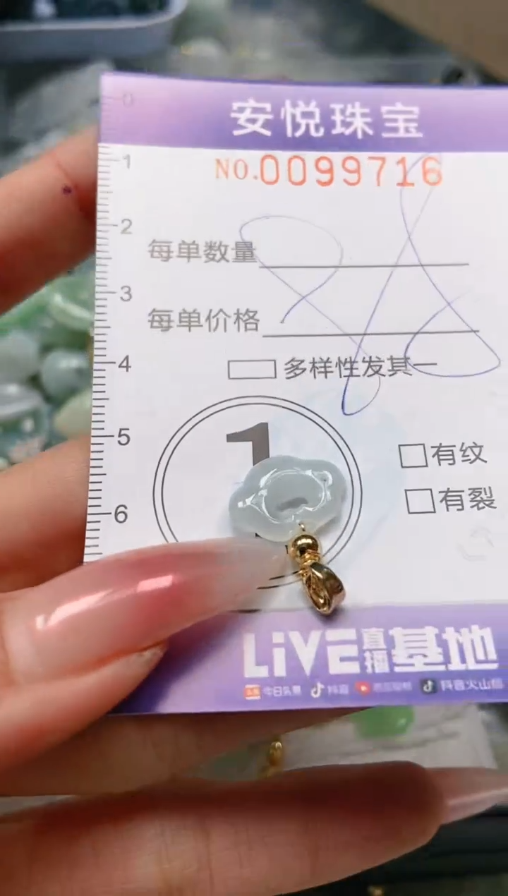 【闪购商品】翡翠颈饰未镶嵌闪购0099716