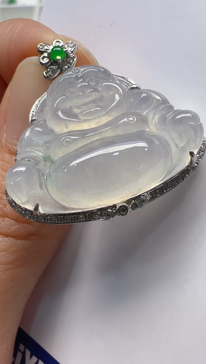 【闪购商品】翡翠吊坠(不含链)18K金镶嵌多样性团购发一件