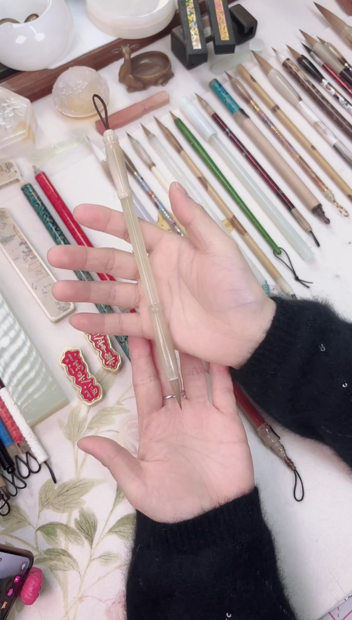 合三舍直播间岫玉小楷