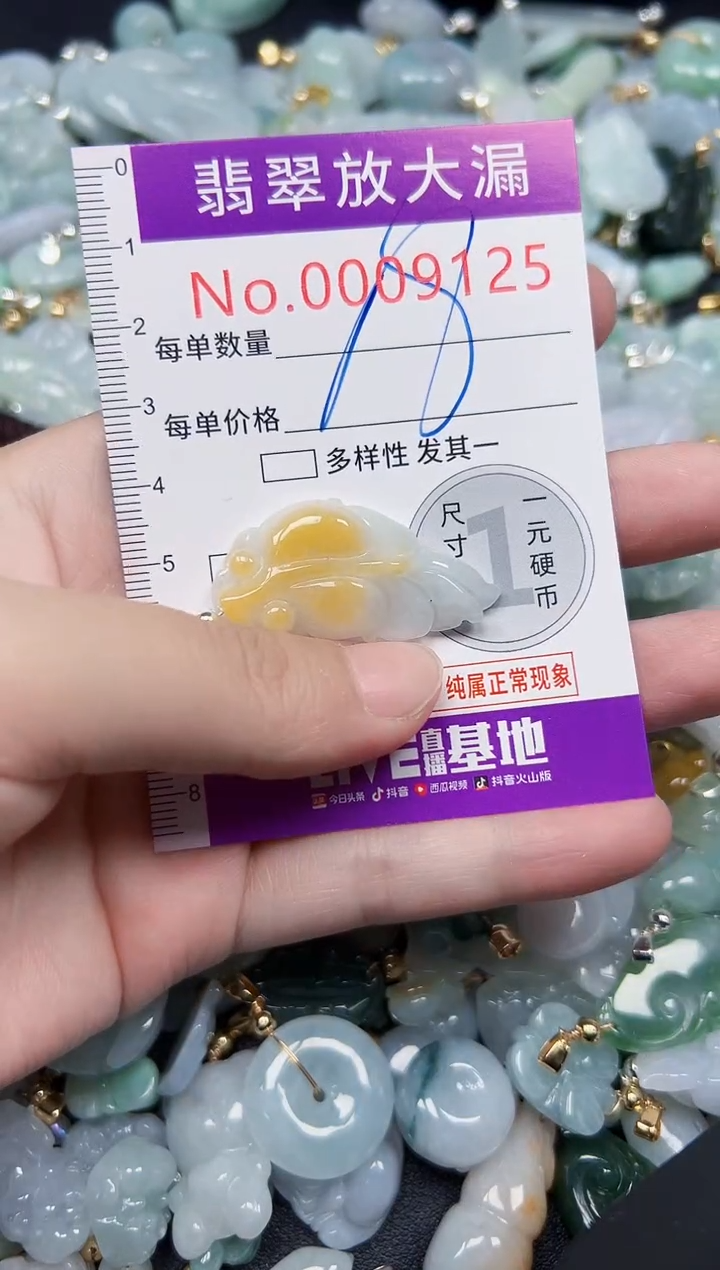 颈饰未镶嵌翡翠9125