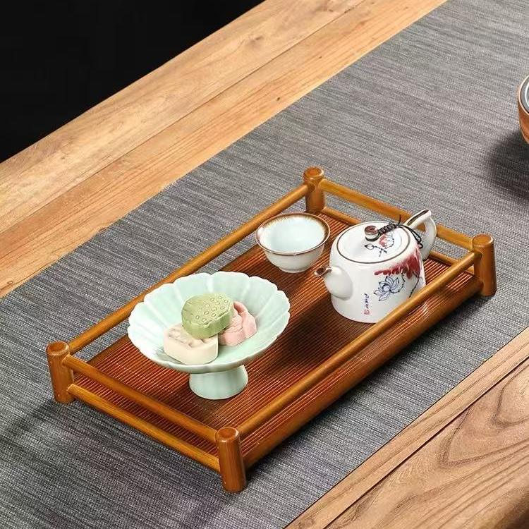 隐竹托盘楠竹干泡台