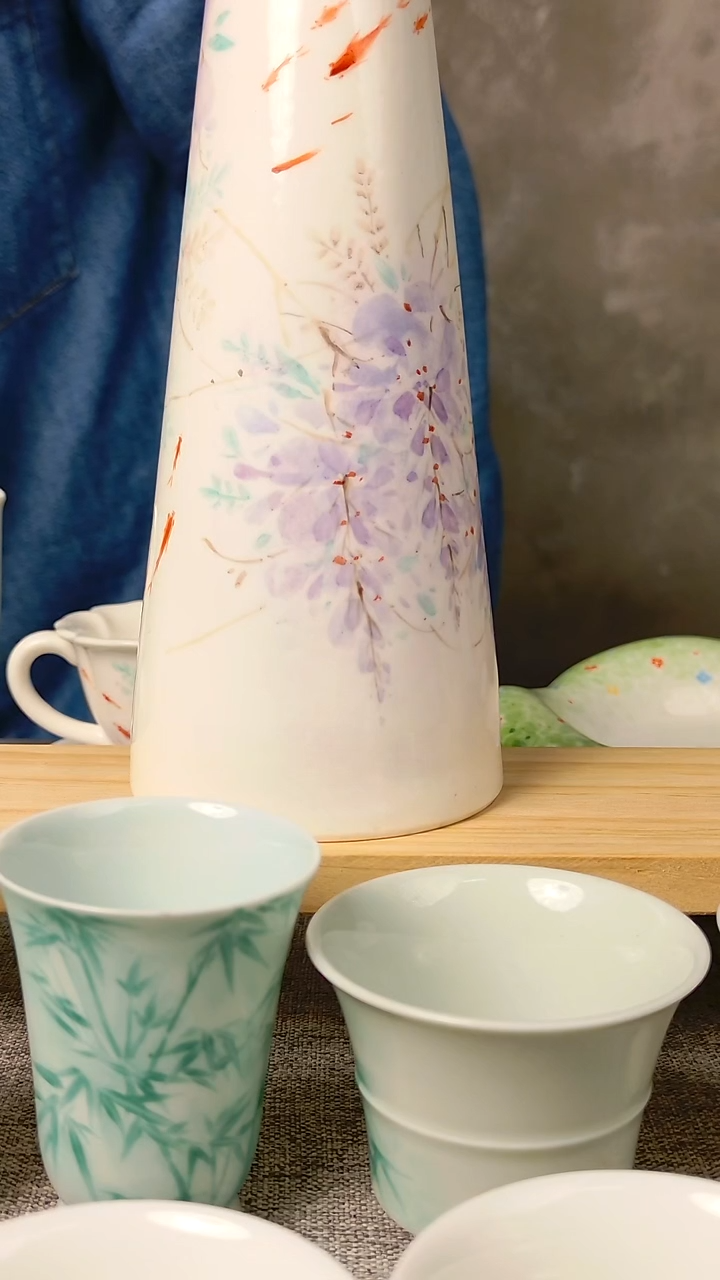 ༄****⁷紫藤花瓶5555555