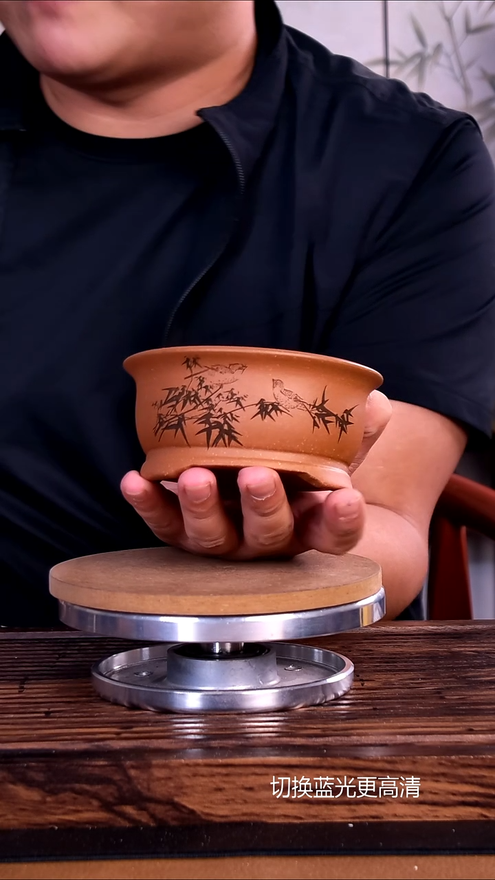 紫砂花盆紫砂花盆内口9-4