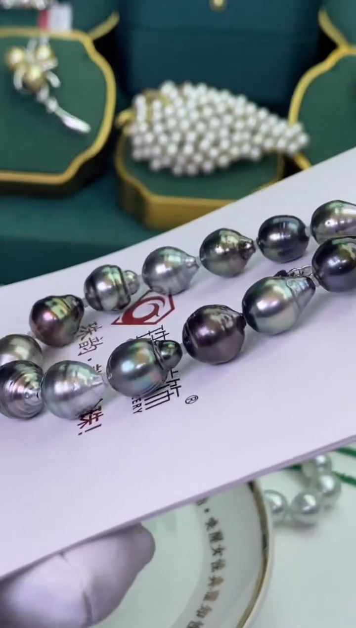 【闪购商品】海水珍珠颈饰银S925镶嵌8-11