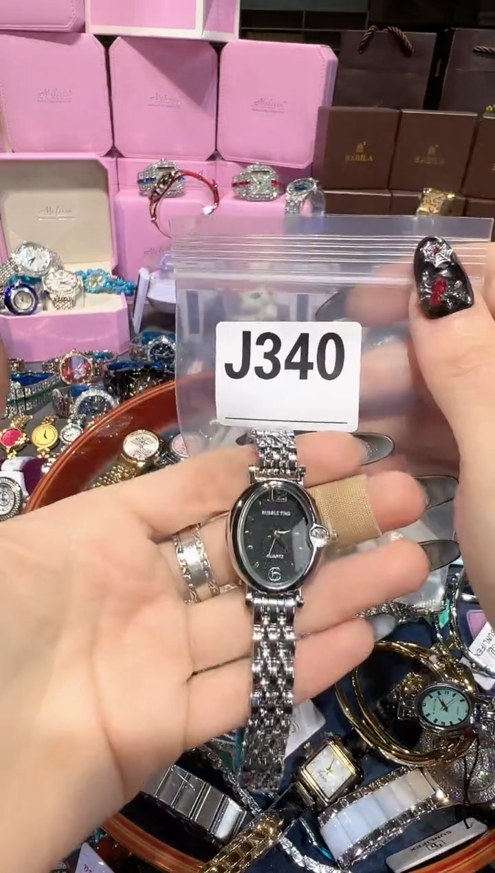 石英机芯不锈钢不锈钢直播定闪专用