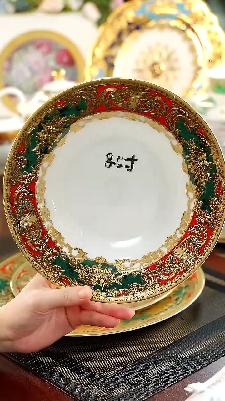 【闪购商品】瓷片8.5英寸草帽盘  福利价