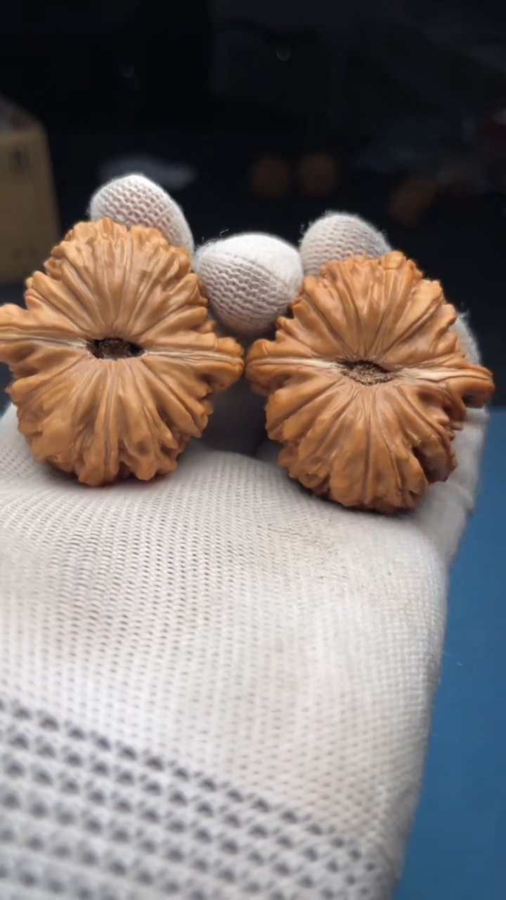 桃核把件A137    楼子    40