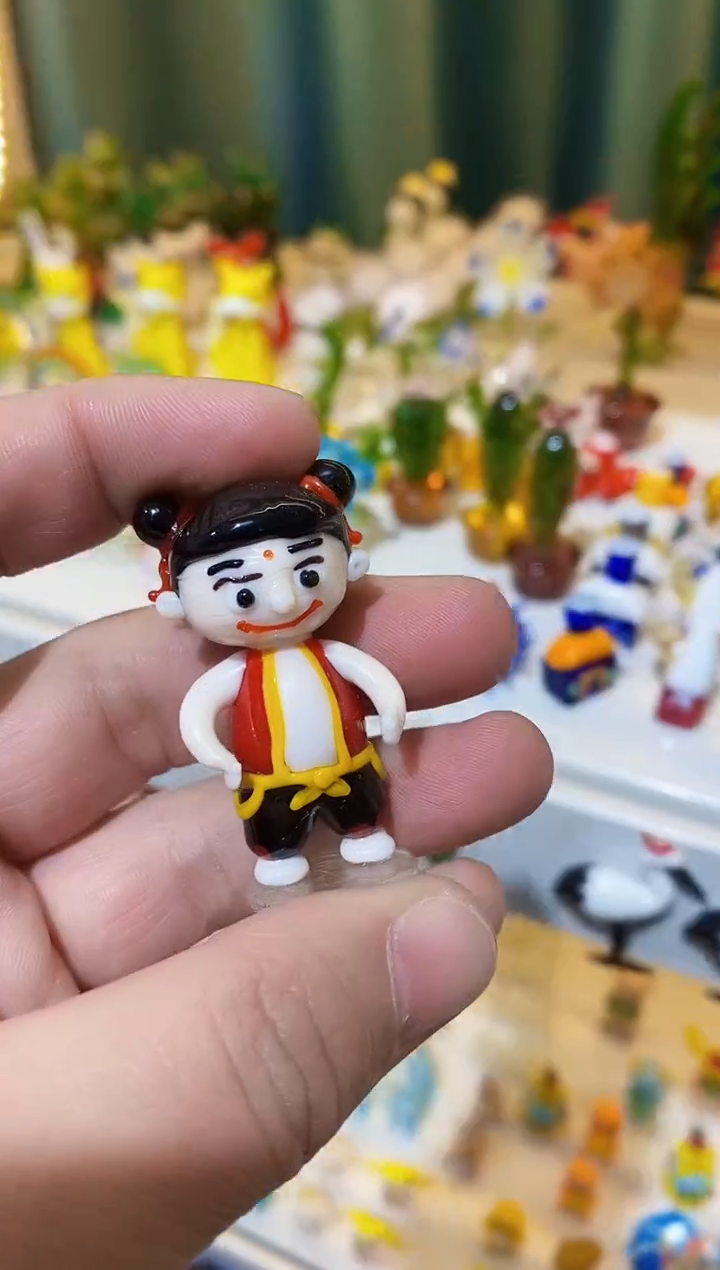 【闪购商品】琉璃手工艺品哪吒