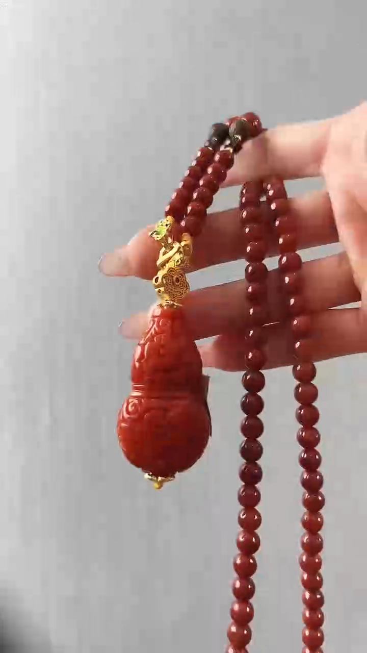 颈饰未镶嵌翡翠葫芦