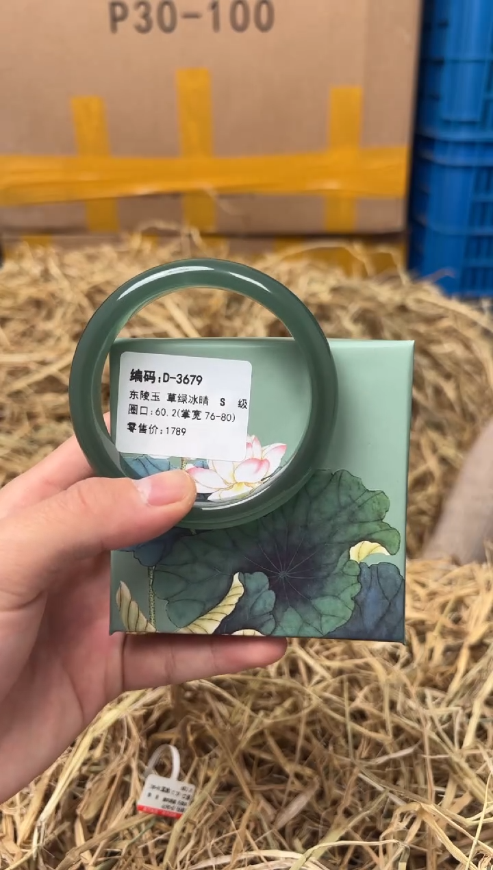 未镶嵌手镯石英质玉D-3679