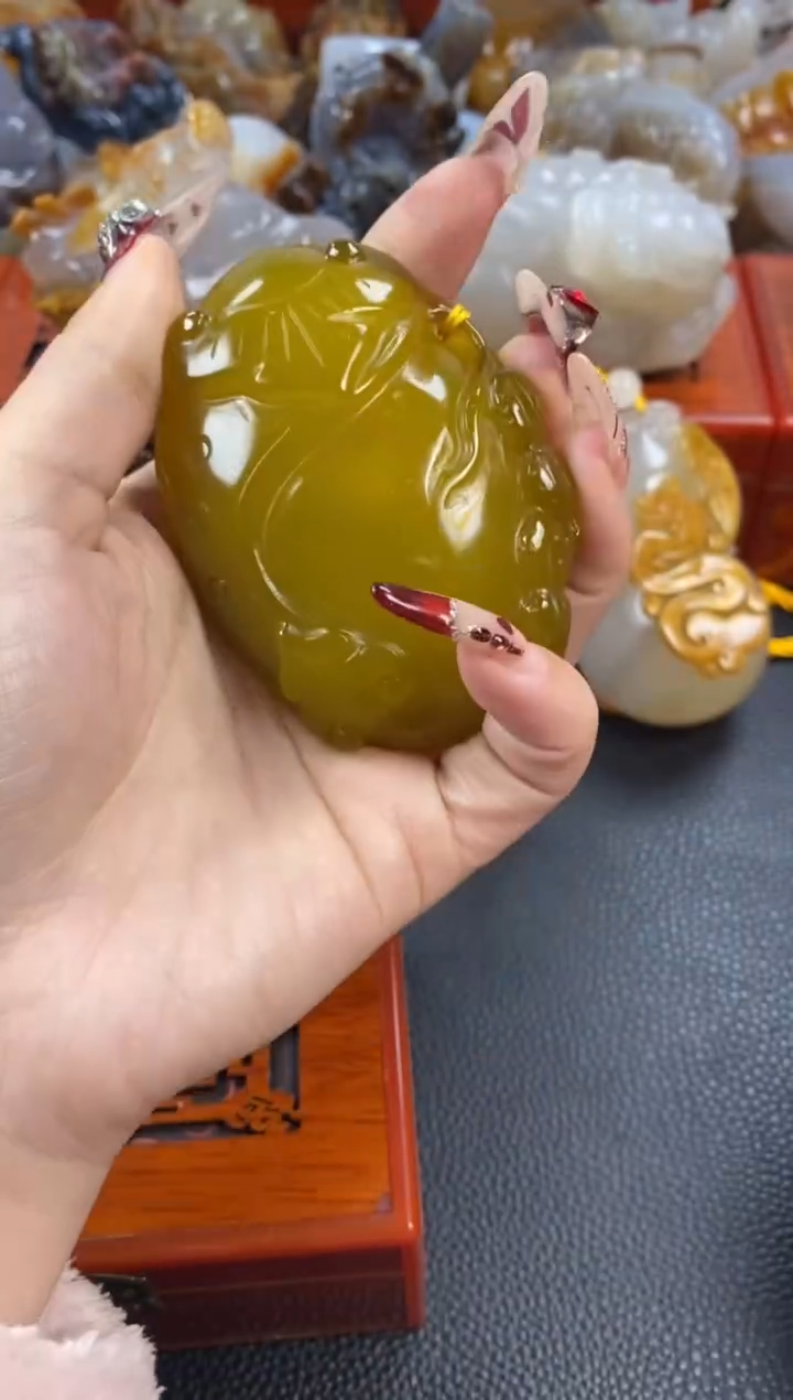 【闪购商品】玛瑙/玉髓手把未镶嵌1