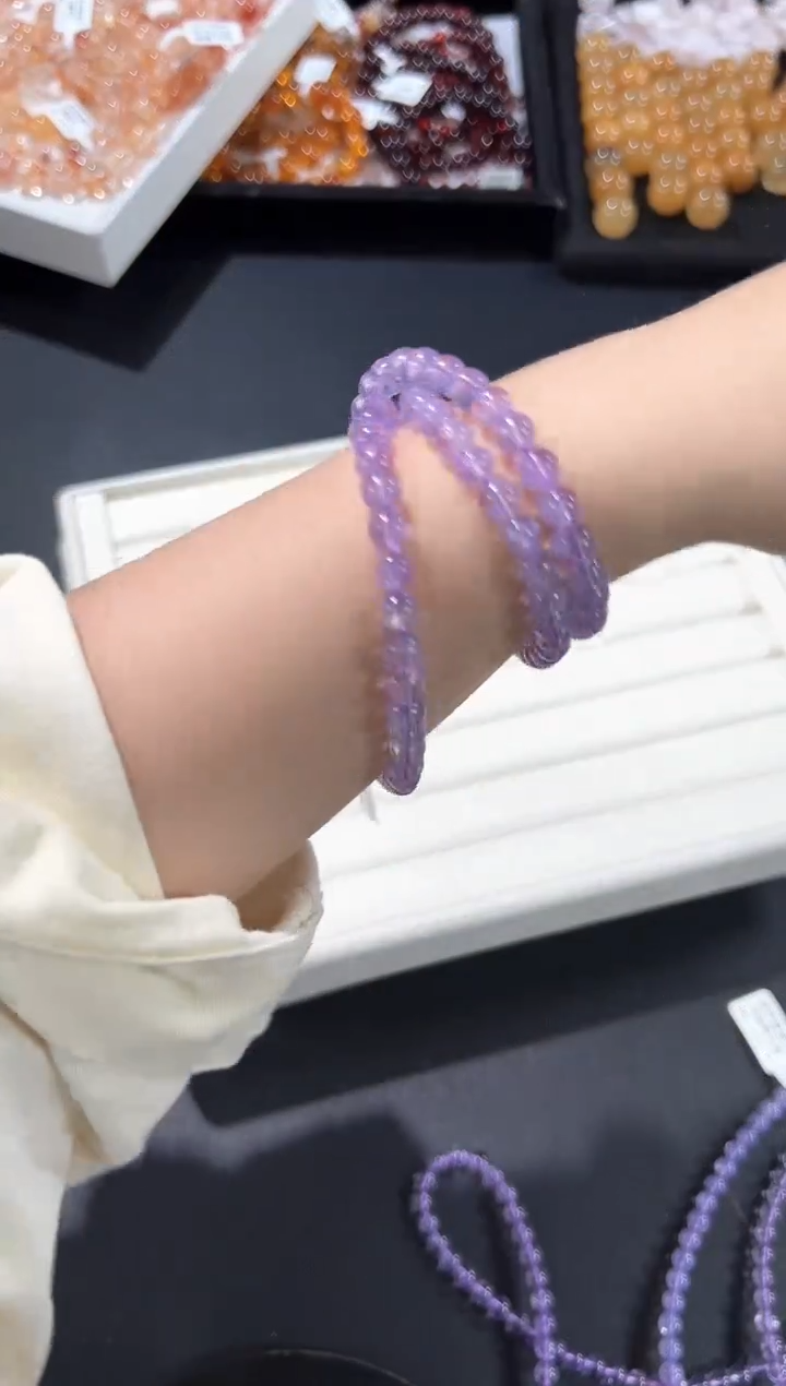 未镶嵌手串水晶81t多样性发其一【1条】默认微瑕