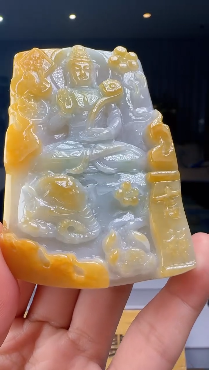 吊坠(不含链)未镶嵌翡翠HH@@960Q3J22308