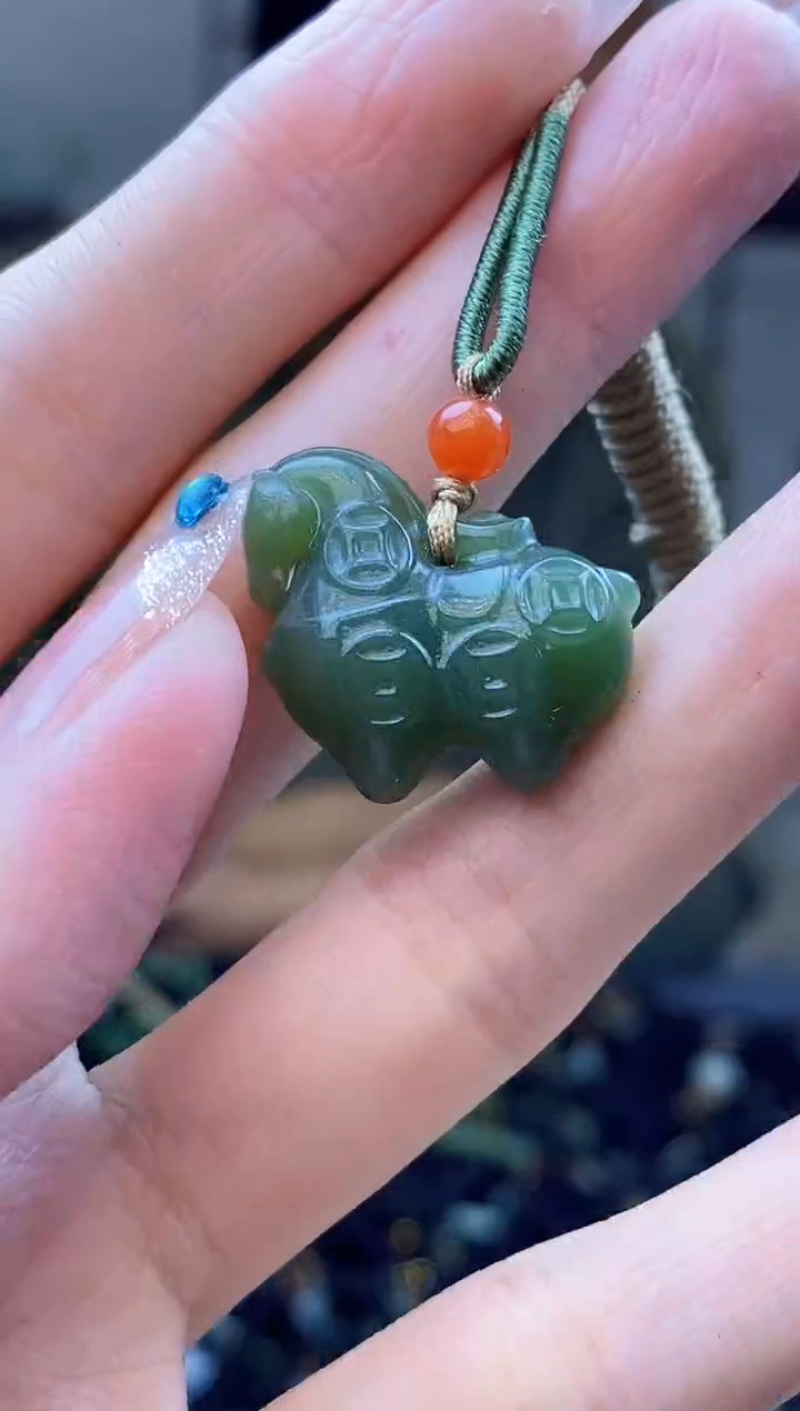 颈饰未镶嵌和田玉多样性发拍一发一