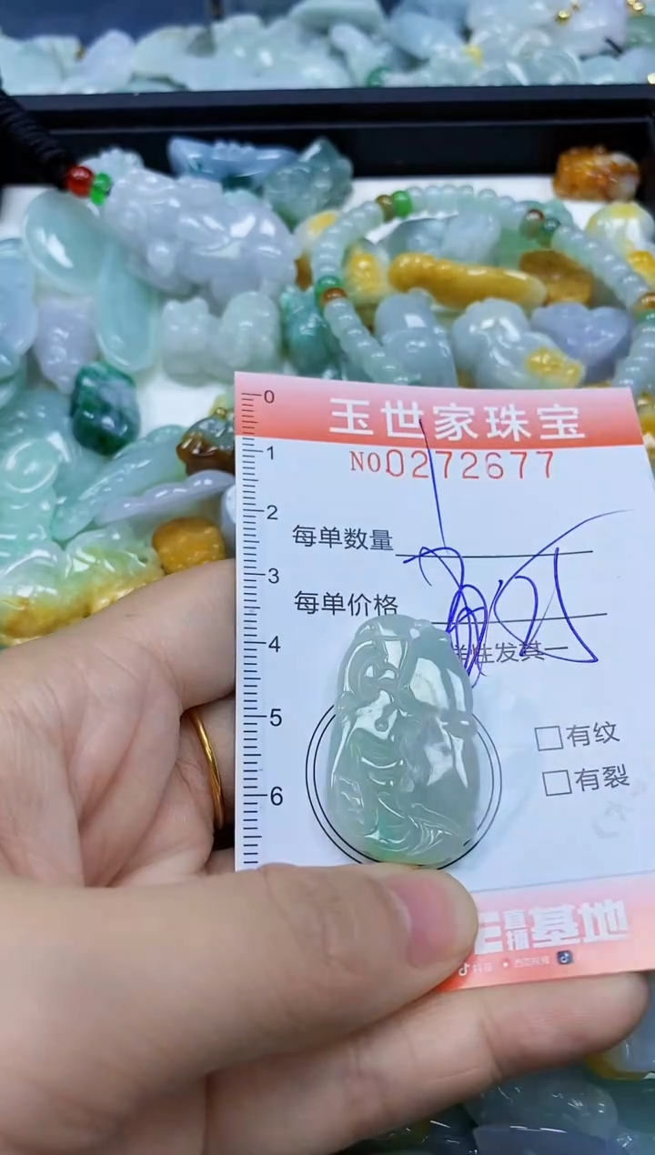 翡翠未镶嵌颈饰闪购0272677