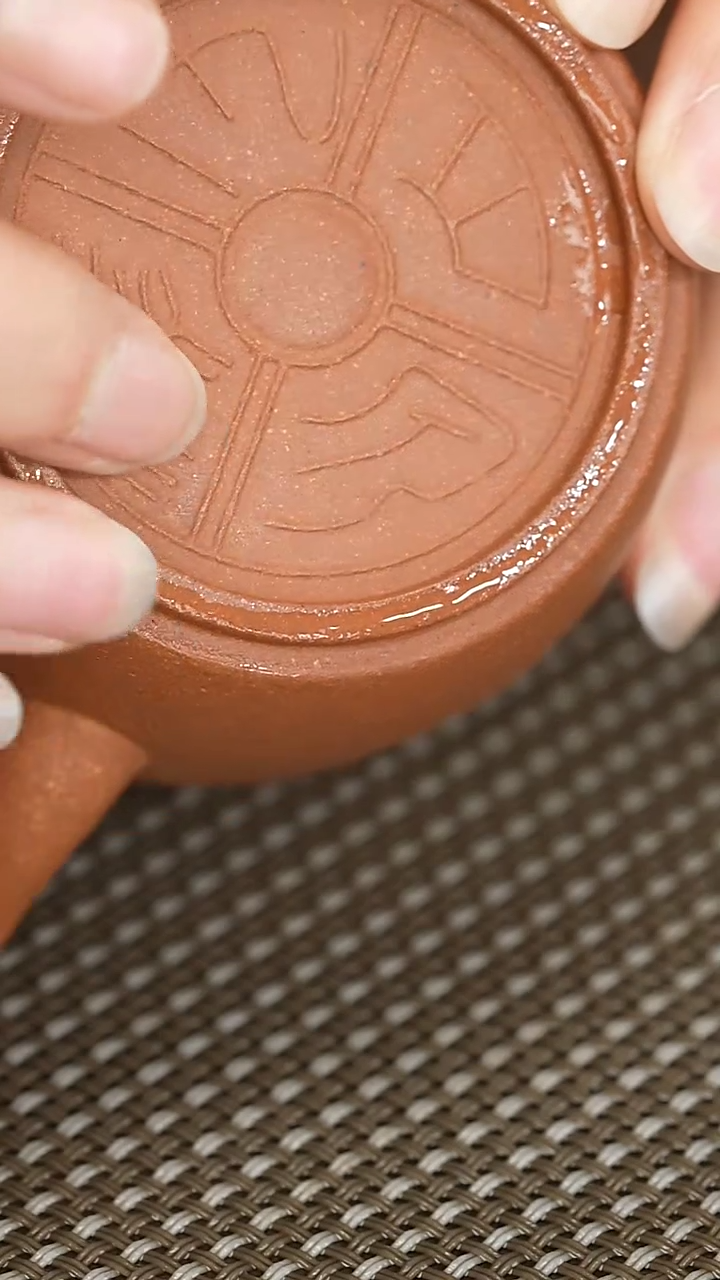 【闪购商品】紫砂茶壶段泥 汉瓦 140cc 024