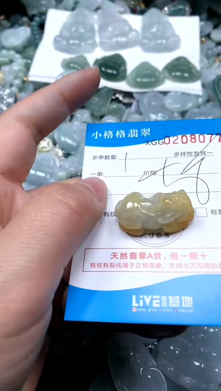 【闪购商品】翡翠颈饰未镶嵌闪购商品0208077