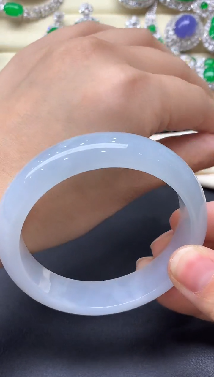 未镶嵌手镯翡翠595-中国好珍宝