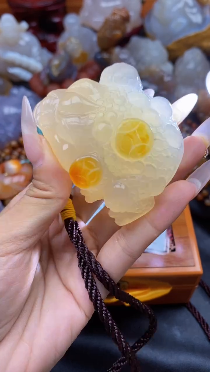 【闪购商品】玛瑙/玉髓颈饰未镶嵌ll