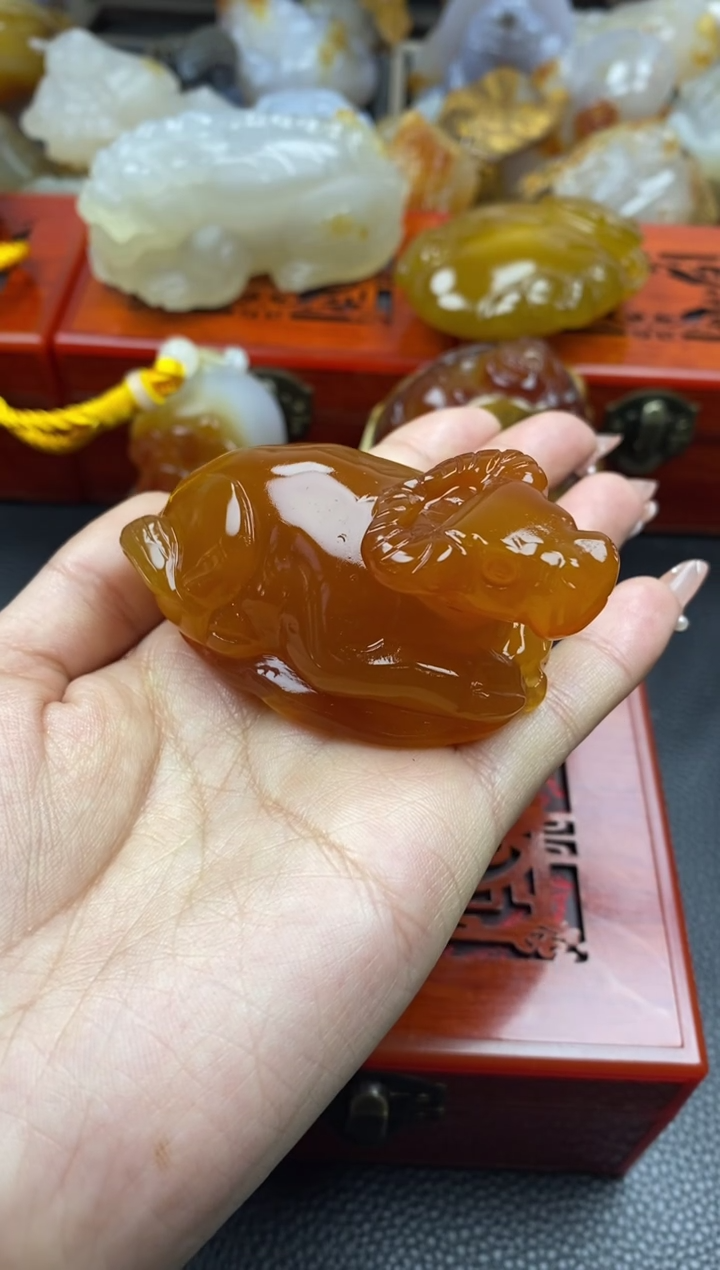 【闪购商品】玛瑙/玉髓手把未镶嵌00