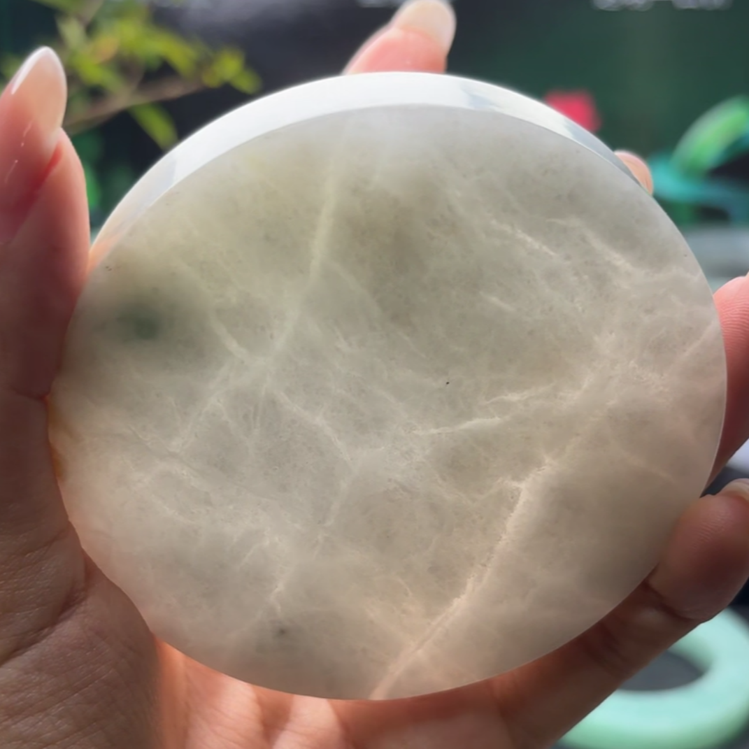 镯饼定制手镯 雪花棉意境0-58圆条-63正圈