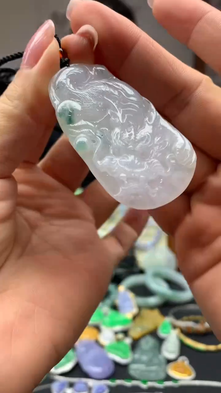 【闪购商品】翡翠颈饰未镶嵌4-天然翡翠