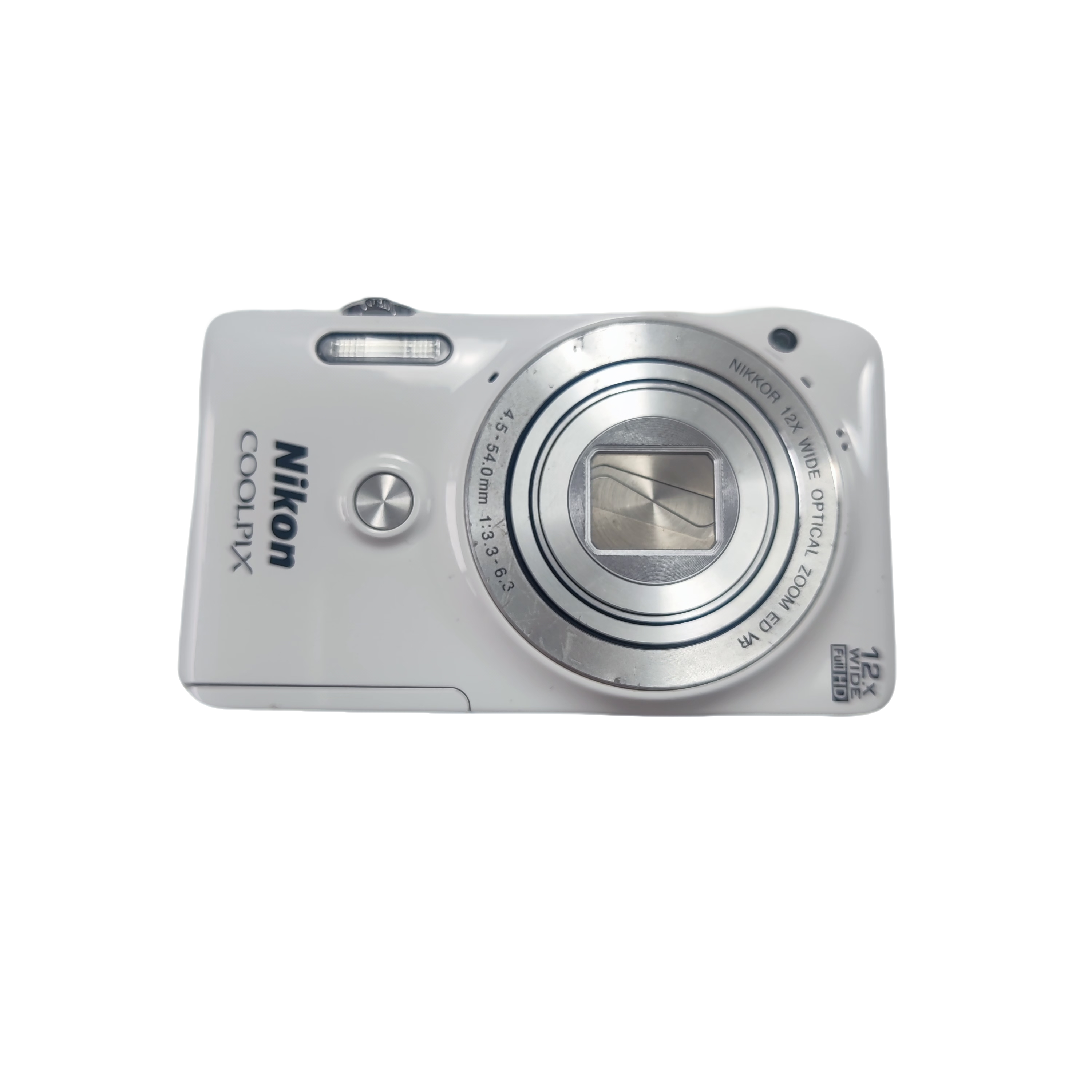 9新 Nikon/尼康 尼康s6900奶白色1600w有效像素 12倍光学变焦 