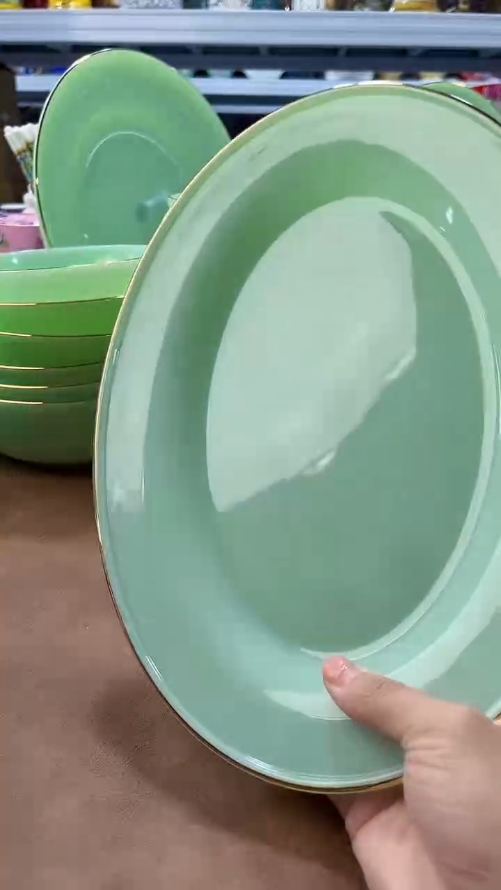 玉瓷 鱼盘1个景德镇陶瓷       