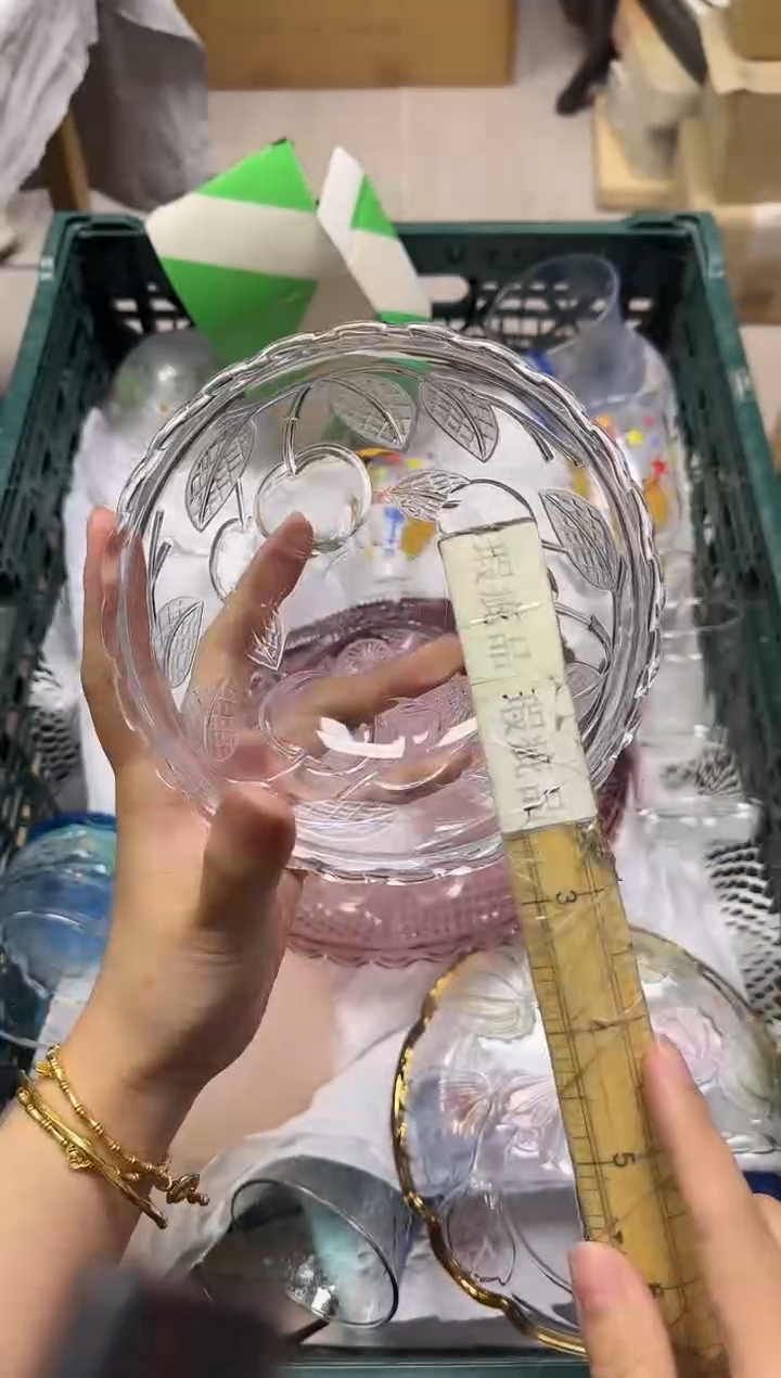 手工艺品玻璃大****包329瑕疵