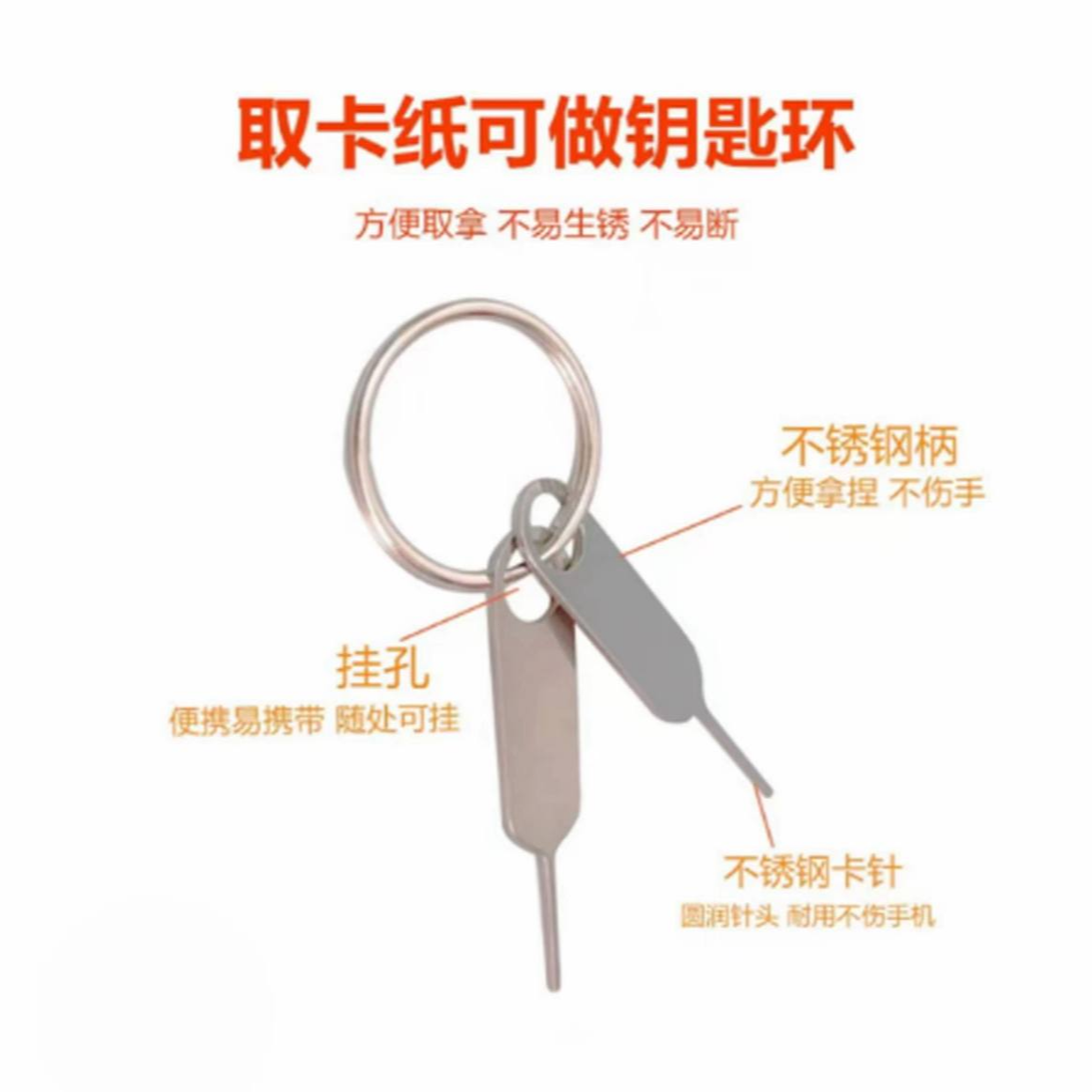 主播专属下单链接-下单赠不锈钢取卡针
