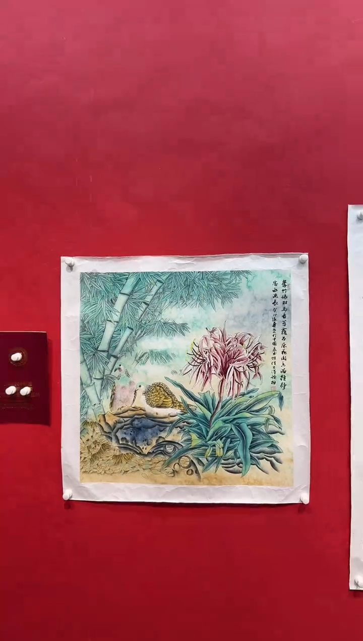 国画画家陆远华纯手绘原作