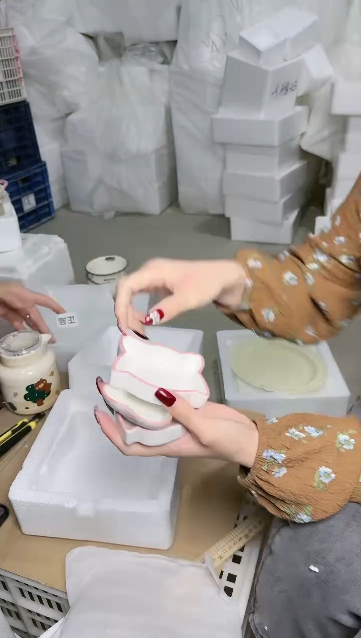 【闪购商品】瓷片瓷片瓷片好看的微瑕陶瓷餐具78