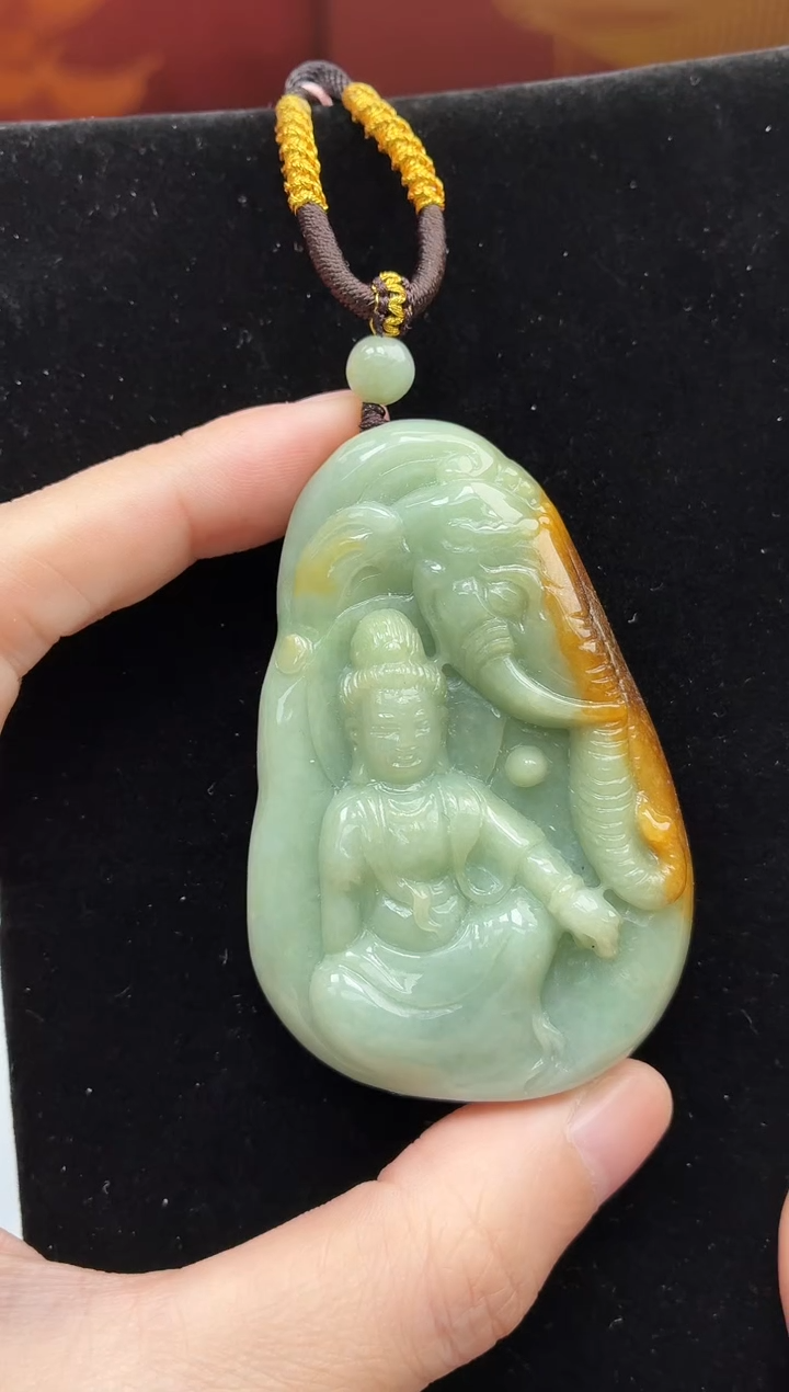 颈饰未镶嵌翡翠牌子