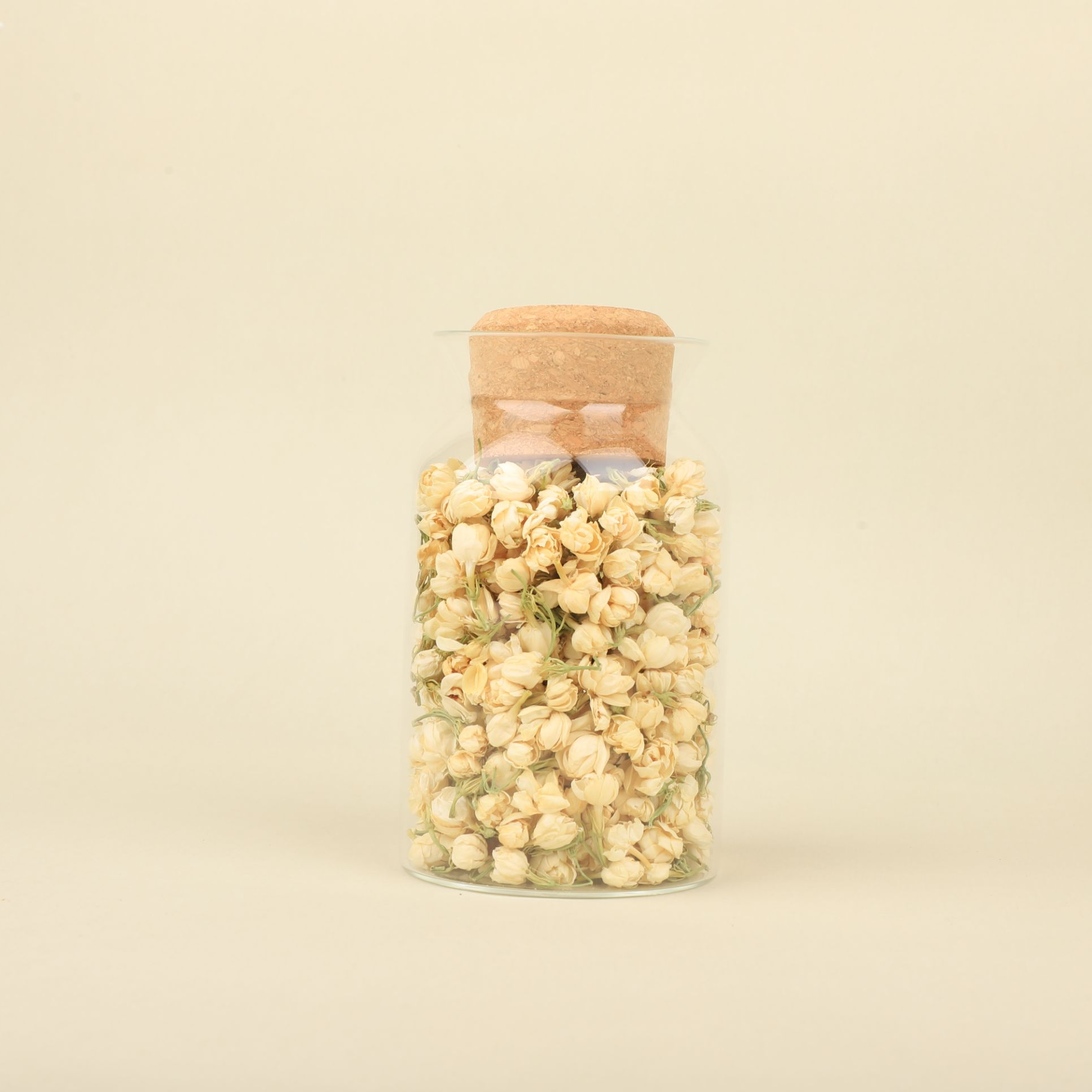 冻干茉莉花25g玻璃罐装清新花香