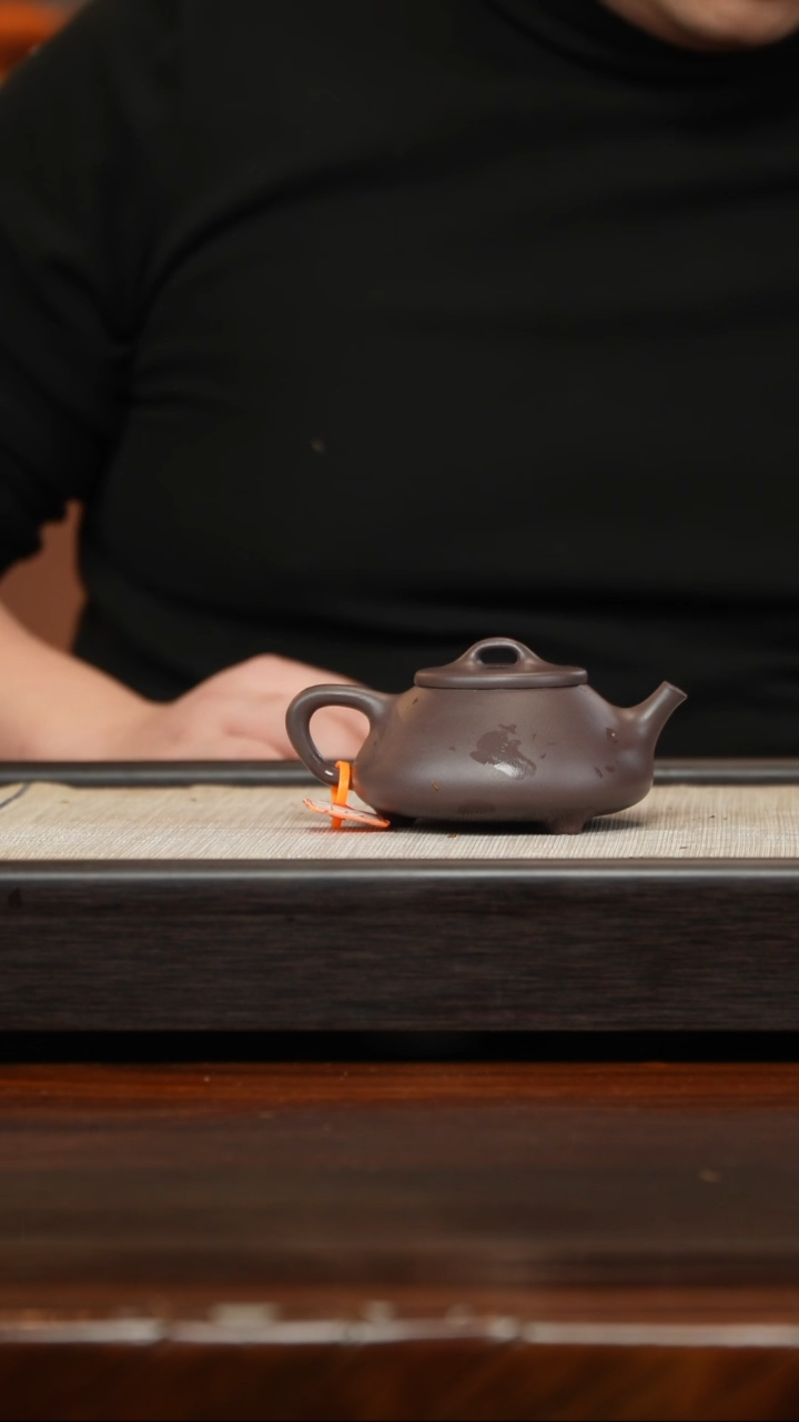 【闪购商品】紫砂茶壶心舟石瓢