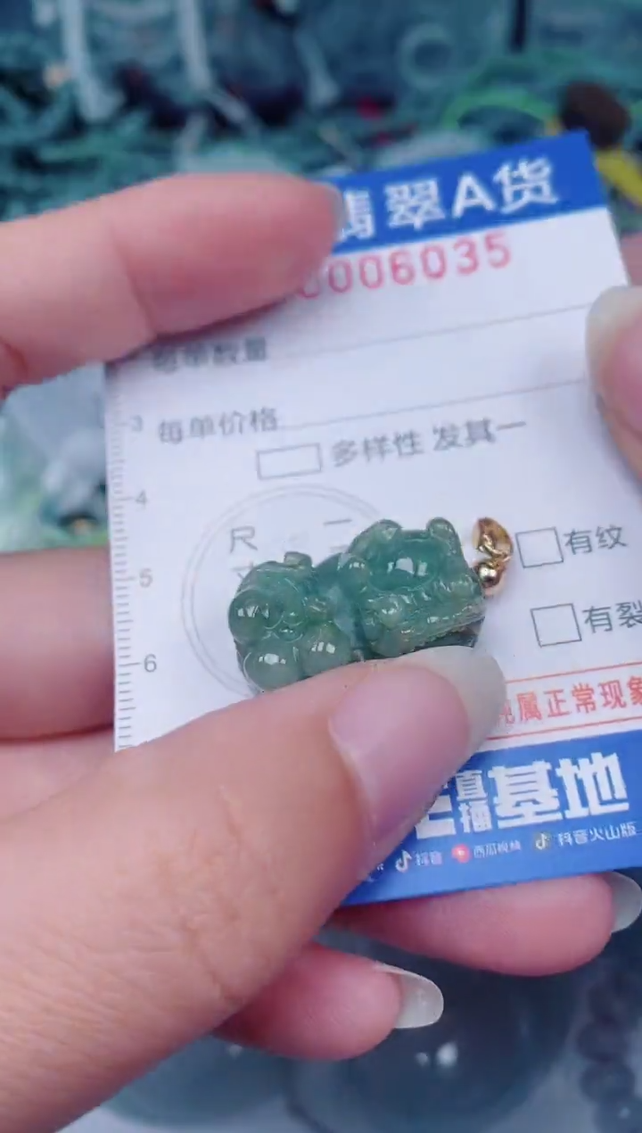 颈饰未镶嵌翡翠00006035