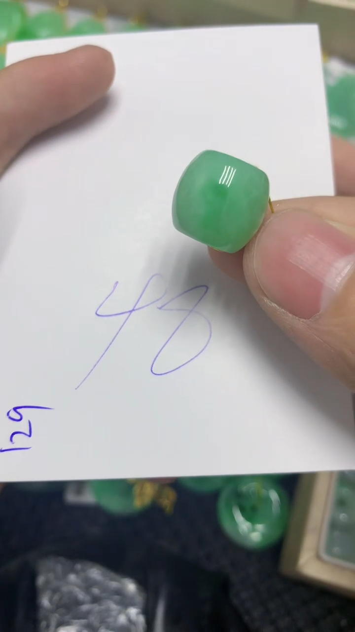 颈饰未镶嵌翡翠缅甸A货翡翠