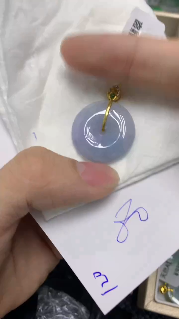 颈饰未镶嵌翡翠缅甸A货翡翠