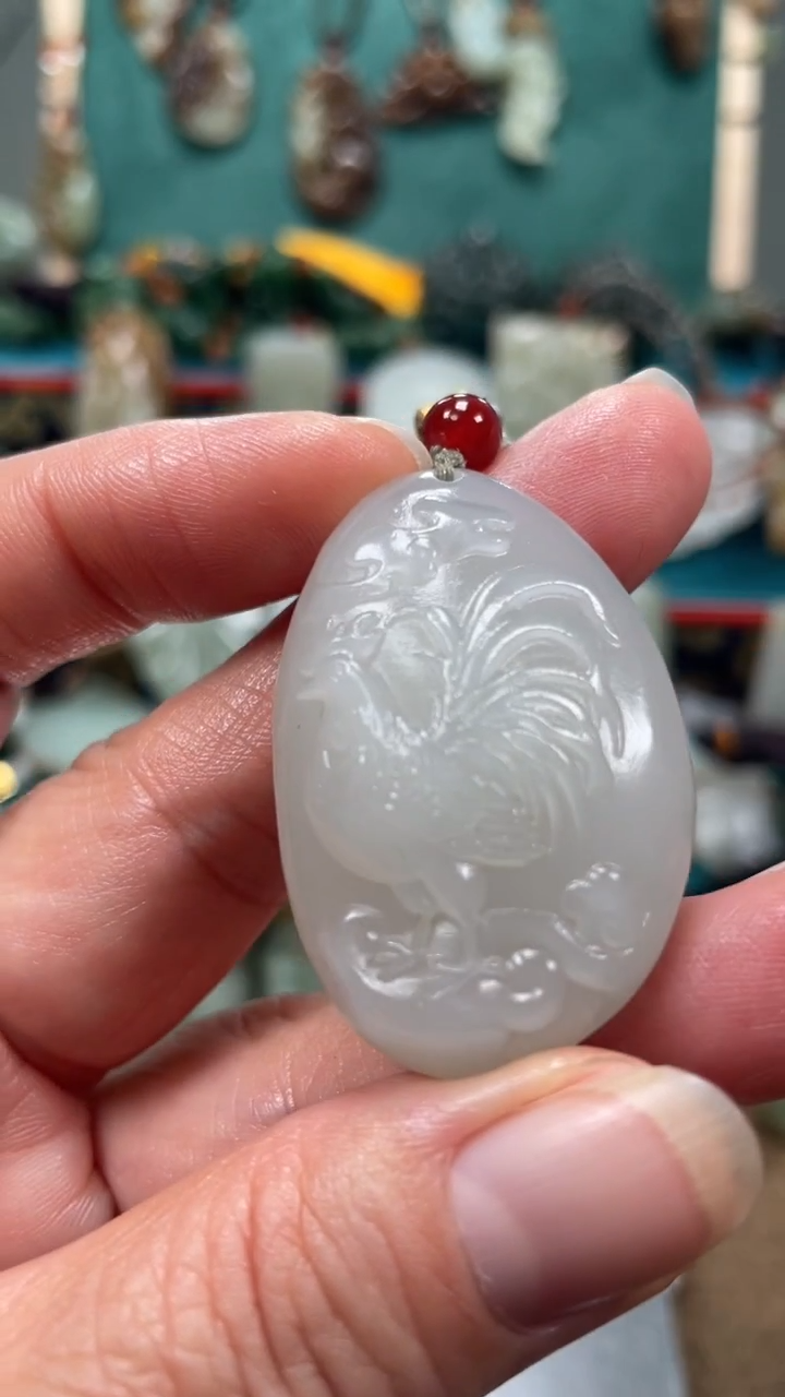 未镶嵌和田玉挂件0017