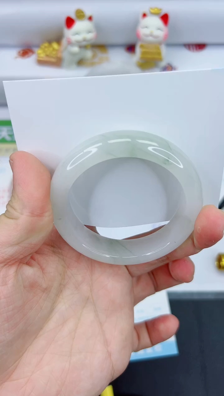 【闪购商品】石英质玉手镯未镶嵌3341-52.7