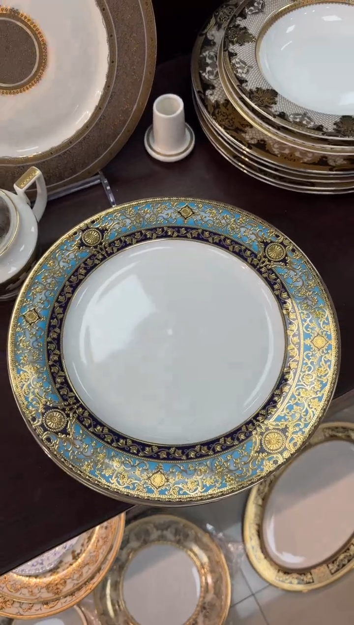 【闪购商品】瓷片10.5寸平盘1个微瑕  福利价