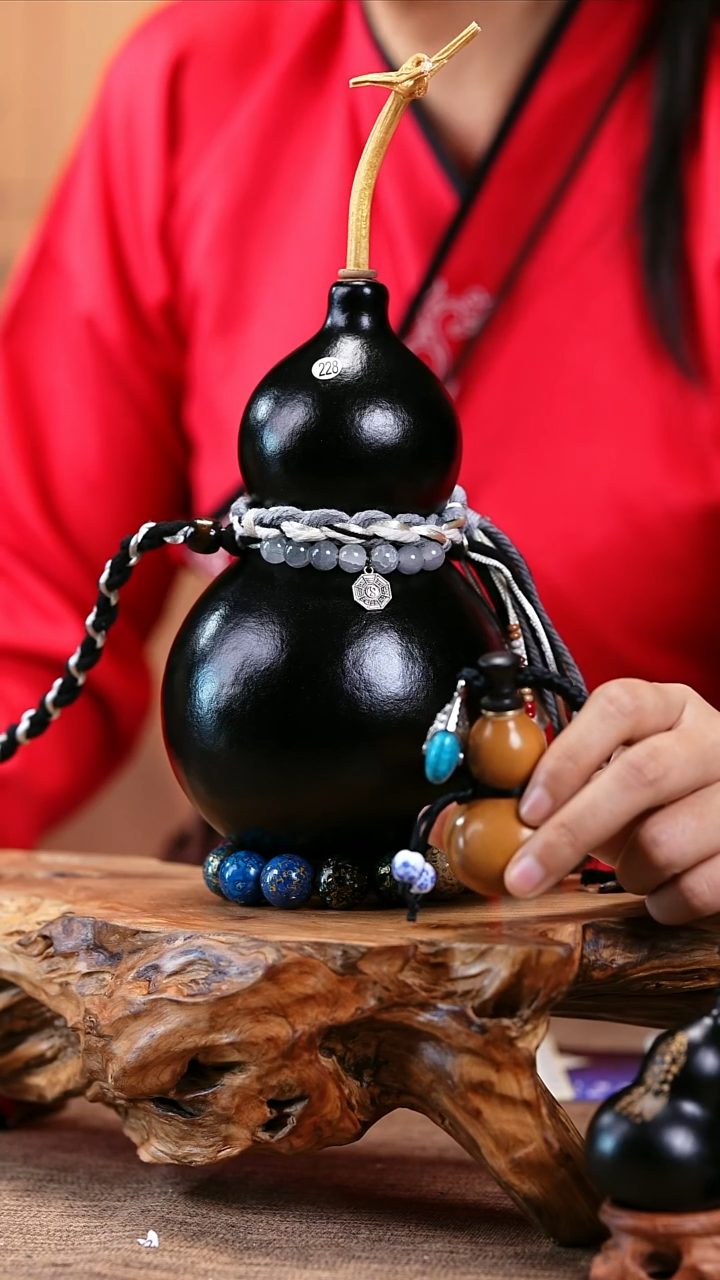 【闪购商品】228—光岳葫天然大漆酒葫芦不含漆珠