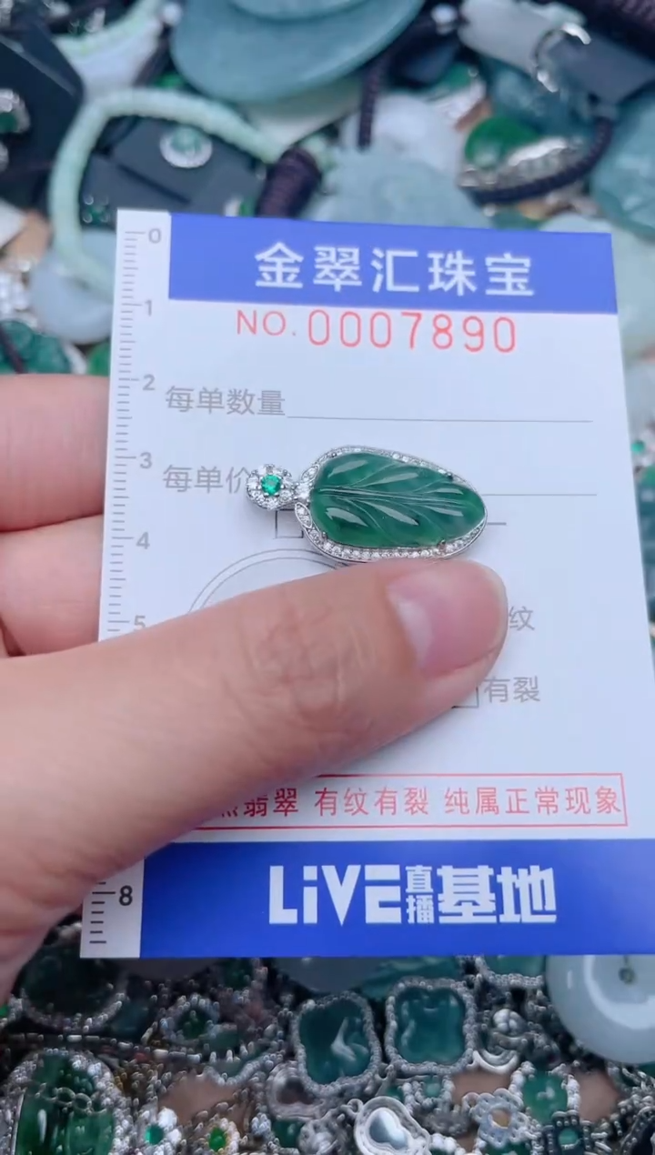 【闪购商品】翡翠颈饰未镶嵌7890.....