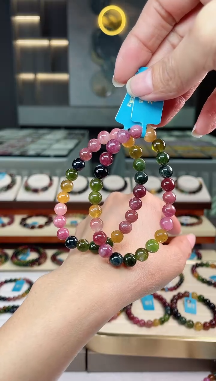 【闪购商品】碧玺单圈手串未镶嵌（多样性发一条）Q