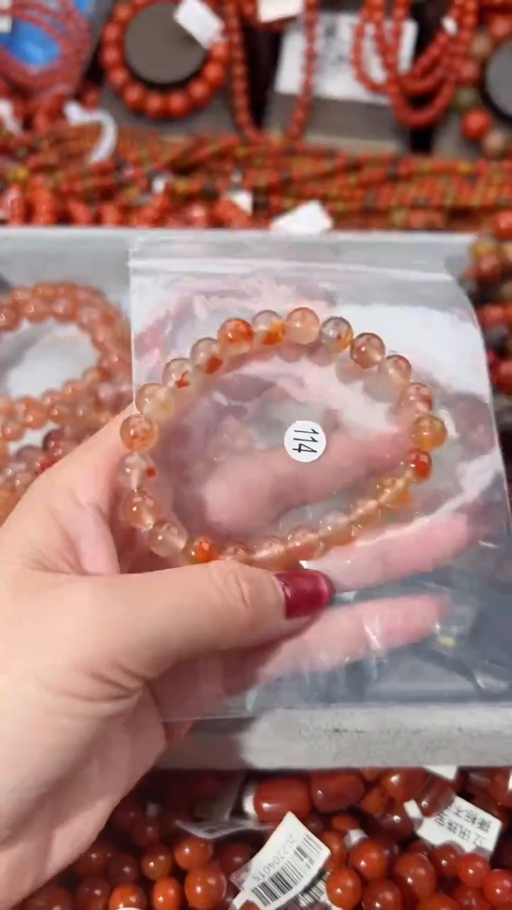 【闪购商品】南红玛瑙手串未镶嵌8+