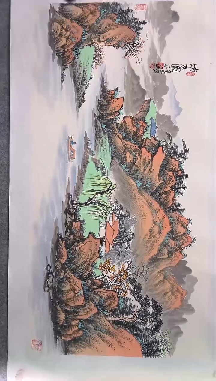 【闪购商品】绘画姜国华-8.6平尺-国画作品