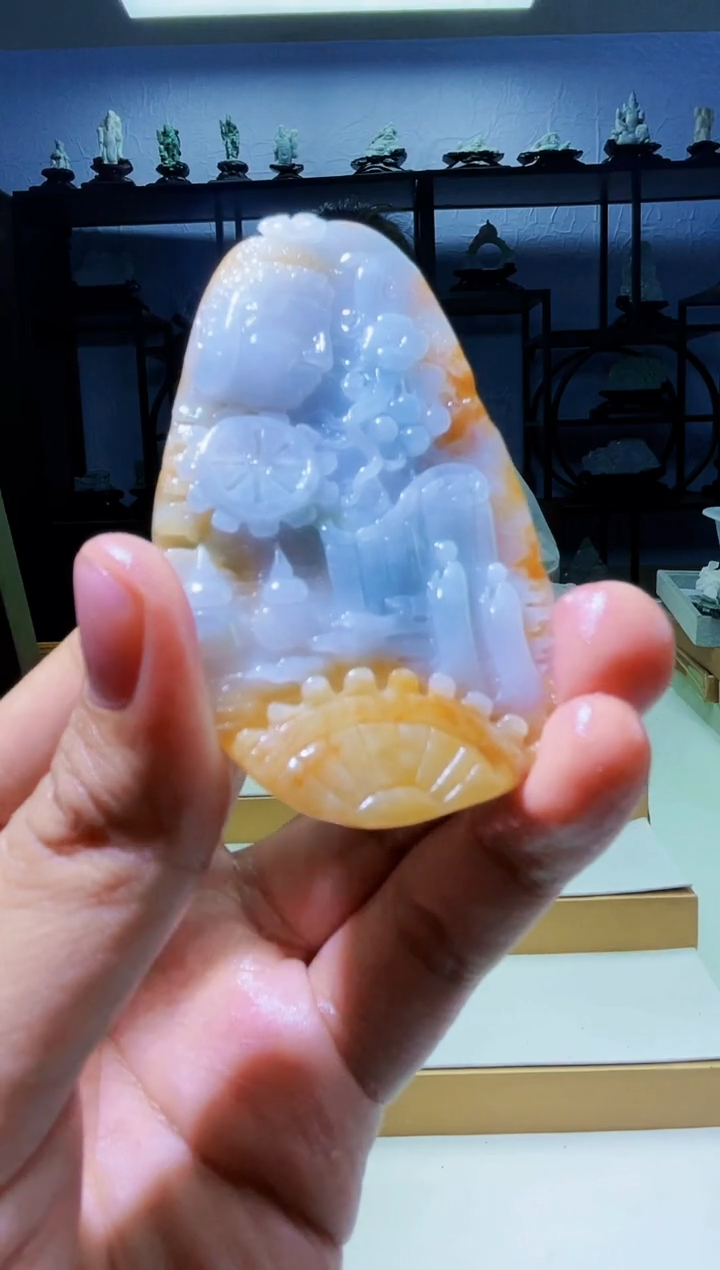 【闪购商品】定制翡翠未镶嵌毛货02260076