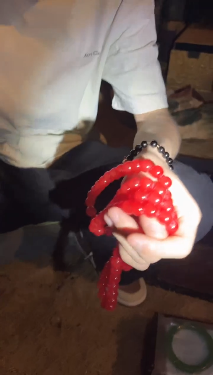 【闪购商品】【闪购商品】红色玉项链108