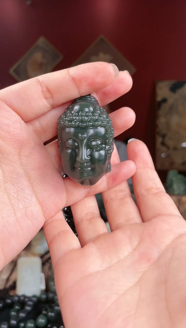 【闪购商品】和田玉颈饰未镶嵌佛魔